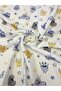 Multi-Purpose Muslin Blanket, 90x100cm, 100% Cotton, Gray Monster - 3