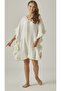 Muslin 100% Cotton Pareo Ecru Dress - 3