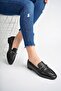 Women's Black Knotted Ballerinas - 2