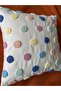 Decorative Throw Pillow Case Embroidered with Punch Embroidery (100% Handwork -45X45) Model: Ppk017001 - 2