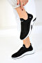 Women's Black Sneakers 16979 - 2