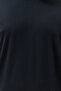 Big Size Black Regular/Normal Cut 100% T-Shirt Tmnss23Ts00134 - 5