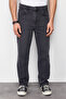 Antrasit Smoke Baggy/ 90's Straight Fit Jeans Bol Kot Pantolon TMNSS24JE00012 - 4