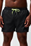 Black Plus Size Standard Fit Swim Shorts Tmnss24Kd00000 - 5