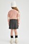 Girl's Pleated Skirt Z4073a622wn - 5