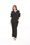 LARGE SIZE CLOTHING FLEXIBLE BLACK AYROBIN FABRIC SUIT STYLISH AND COMFORTABLE - 2