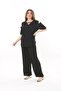 LARGE SIZE CLOTHING FLEXIBLE BLACK AYROBIN FABRIC SUIT STYLISH AND COMFORTABLE - 4