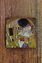 Natural Stone Trivet 20X20Cm Gustav Klimt Artwork Printed Stone Teapot Coaster - Pot Pan Coaster - 2