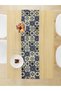 Runner Mosaic Patterned Digital Print Runner