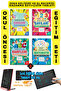 Education and Painting Set Suitable for 3-6 Years Old (Line Works-Math-Letters-Numbers)4 Big Books
