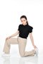 Knee Detail Pocket Palazzo Parachute Leg Clip Rubber Adjustable Girls' Trousers - 4