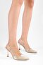 Women's Tony Gold Honeycomb Patterned Stiletto - 4