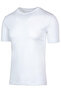 Men's White Modal Cotton Crew Neck Short Sleeve T-shirt Tank Top - 2