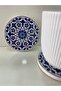 3 Pieces 9 cm Tile Patterned Ceramic Coasters