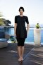Women's Boneli Half Sleeve Flat Tights Swimsuit - 6