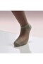 Perfumed Tulle Socks Lace Embroidered - 3 Pairs Cream - 2