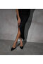Silver Women's Classic Heeled Shoes - 6