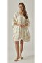 Muslin 100% Cotton Patterned Pareo Dress - 2