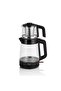 AR3101 Gusto Cam Çay Makinesi 1900 W, 0.9 L Demlik Kapasitesi, Siyah