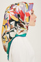ARMINE SILK SCARF 9153D (TWILL) - 3