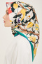 ARMINE SILK SCARF 9153D (TWILL) - 2