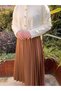 Thin Pleated Skirt, Thin Pleated Hijab Skirt, Long Hijab Skirt - 2