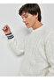 Altınyıldız Classics Crew Neck Standard Ecru Men's Sweater 4A4923100009 - 6