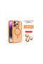 iPhone 13 Compatible Stand Case Pro Lens Magsafe Supported Case - 3