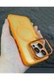 Iphone 14 Compatible Stand Case Pro Lens Magsafe Supported Case with Stand