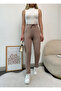 Women's Modal Mixed Side Slit Waist Corded Trousers - 4