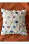 Decorative Throw Pillow Case Embroidered with Punch Embroidery (100% Handwork -45X45) Model: Ppk017001
