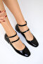 Black Patent Leather Women's Ballerinas 18939 - 2