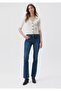 Dark Gold Icon Maria Jean Women's Trousers - Blue 101225 -80680 - 2