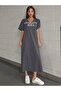 Women's Large Size Printed T-shirt Dress/Tunika