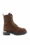Dark Brown Leather Women's Boots & Bootie Hd 0777002301 - 2