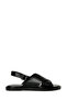 Ojusty 3Fx Women's Black Flat Sandals