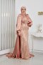 İNCİLA EVENING DRESS ROSE - 4