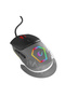 Hyalo M1 Siyah Değiştirilebilir 3 Kapaklı RGB 12000 DPI Gaming Oyuncu Mouse