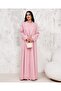 Women's Stone Embroidered 2-Piece Dress Suit with Lampshade - 7
