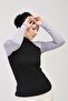 Long Sleeve Hijab Bolero-grey - 5