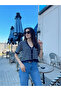 V-NECK STRIPED SHORT SLEEVE CARDIGAN - 3