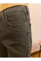 Men's Regular Fit Tube Leg Lycra Flexible Jeans Smoked - 2