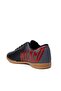 Yk 290 Walked - Unisex Black and Red Rubber Sole Futsal Hall Shoes - 3