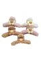 New Season Plush Soft Texture Silicone Flower Figured Gift Girl Child Adult Peg Buckle 1 Piece - 3