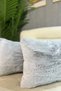Plush Rabbit Throw Pillow Cover Imported Premium Fabric - Light Gray (rectangular) - 6