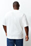 Big Size Black-Ecru Oversize 2-Pack 100% Cotton T-Shirt Tmnss24Bf00042 - 3