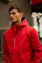 Men's Lined Water Resistant Hooded Raincoat - 8