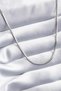 Women's Italian Chain Vip Steel Necklace 45cm High Quality Does Not Tarnish Does Not Throw Color - 2