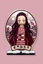 Nezuko Kamado DEMON SLAYER Demon Slayer Anime Accessories Cosplay Collection KEY Chain - 2