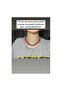 Opalite Stone (Synthetic) Cracked Stone Necklace - 3